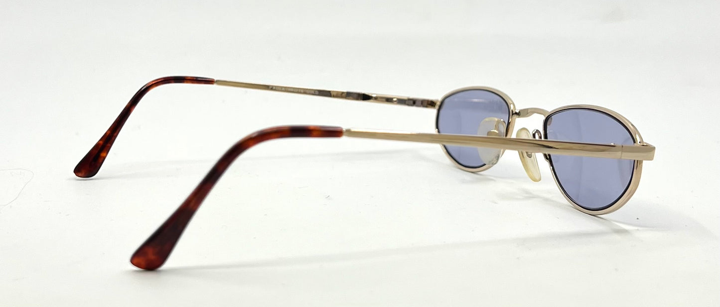 Madonna Collection “Paola” Vintage Sunglasses-New Solid Lavender Custom Lenses–Unworn