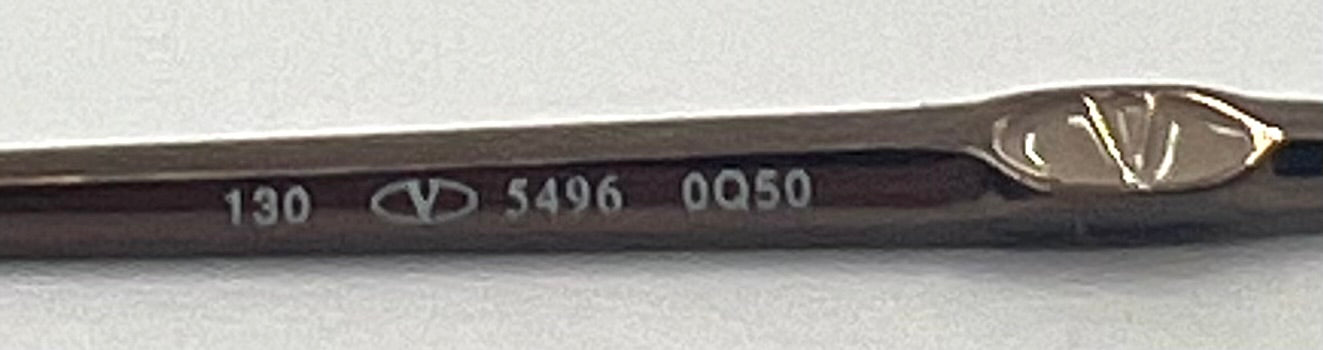 Valentino 5496 Oval Y2K Sunglasses Bronze-New Solid Green Custom Tinted Lenses