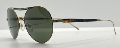 Mosley Tribes x Stüssy MT2034S 503952 Sunglasses-Gold Tortoise 53-21mm-Full Kit