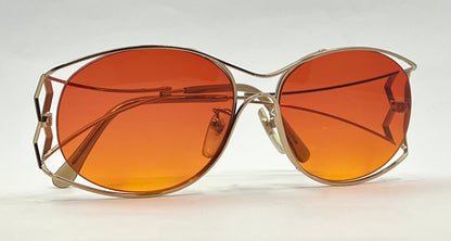 Swank Optical Prelude C4S-VINTAGE 80s Sunglasses-New Sunset Gradient Custom Lenses