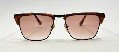 MODO Mod.150 Vintage Tortoise Browline Sunglasses-Unworn-New Customs