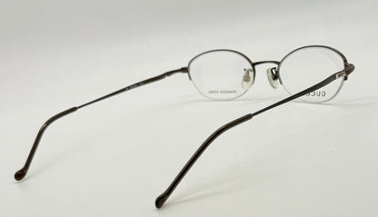 GUCCI GG 2660 7PR Y2K Vintage Half-Rim Oval Optical Frames – Italy