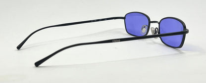 Chloé CL 1123 Titanium Sunglasses-Violet Second Chance Customs Lenses-UNWORN