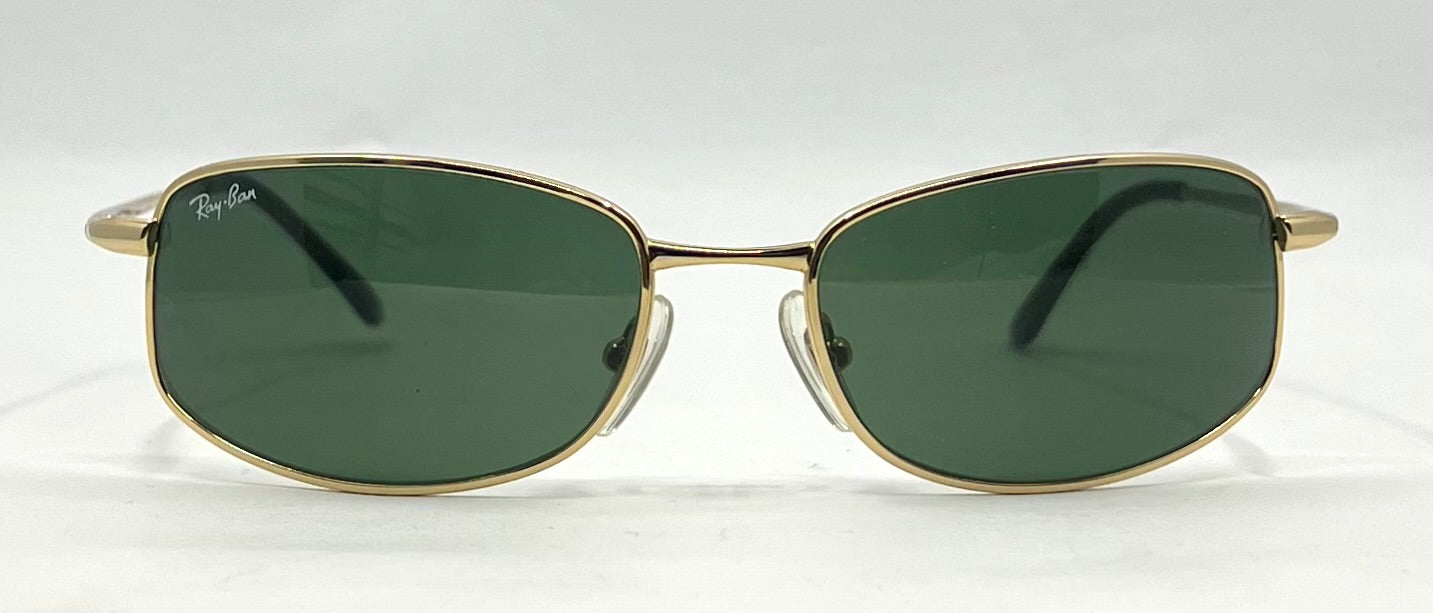 Ray-Ban RB3198 Gold G15 Sunglasses 56-17 Unworn Made in Italy