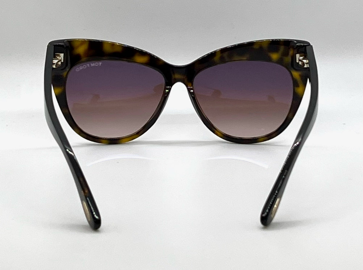 Tom Ford Nika TF523 52F Dark Havana-Vintage/Unworn Sunglasses-Case Italy