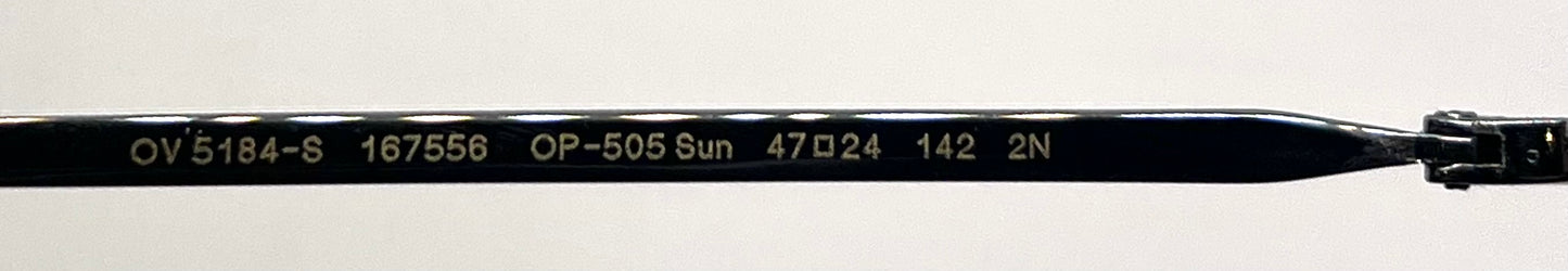Oliver Peoples Master & Dynamic OP-505 OV5184-S Sun BNIB/Full Kit-Italy