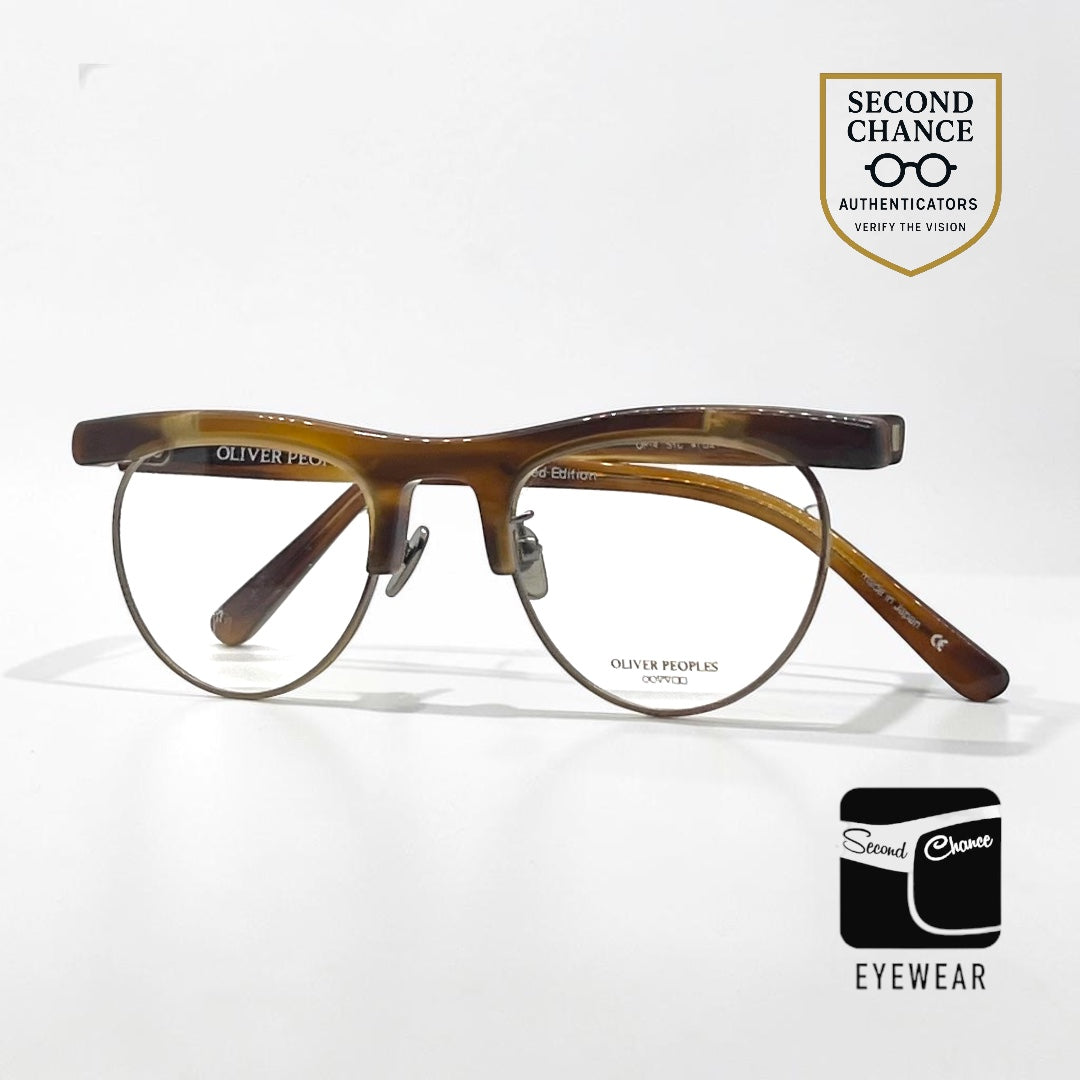 Oliver Peoples OP-4 SYC Limited Edition-Optical Frame-Unworn/NEW-Japan