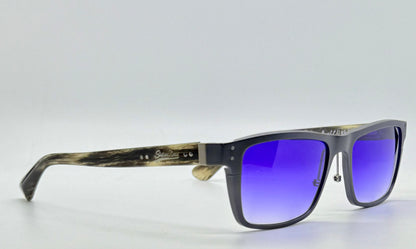 SUPERDRY x FOUNDRY JAPAN COLLAB w/New Purple Gradient Custom Lenses-SPRING HINGES-Unworn