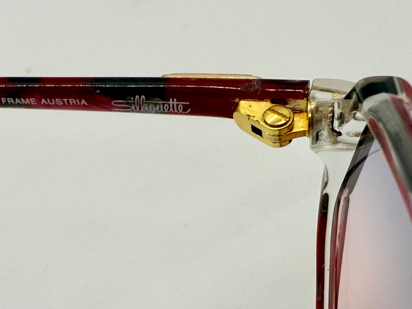 Silhouette M1301 C3010 VINTAGE Sunglasses w/New, CUSTOM Gradient-Austria-54mm