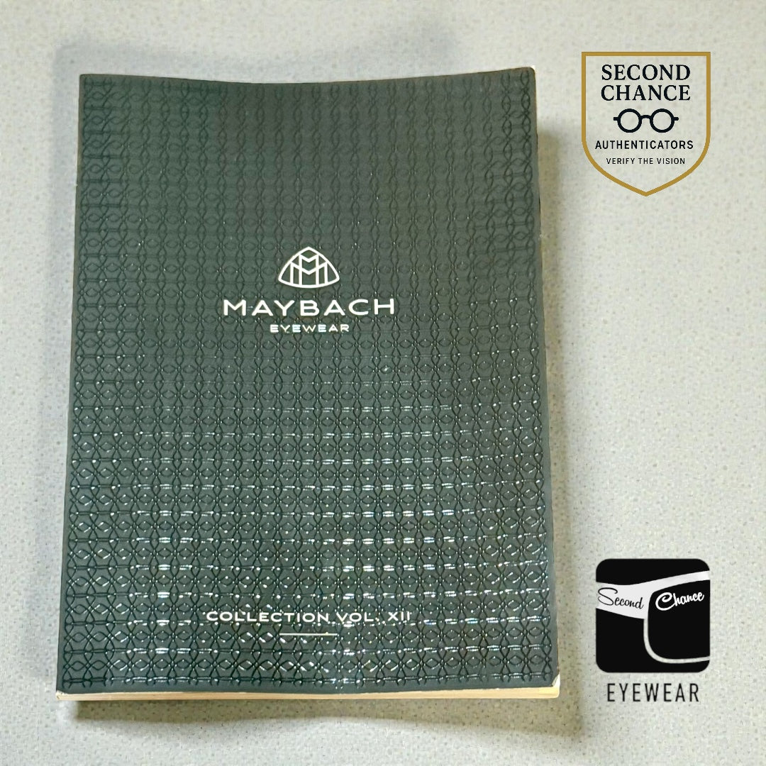 Maybach Eyewear Collection Vol XII Catalog Rare Luxury Optical Book