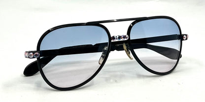 American Optical VINTAGE AO Sunglasses-New Blue Gradient Custom Lenses