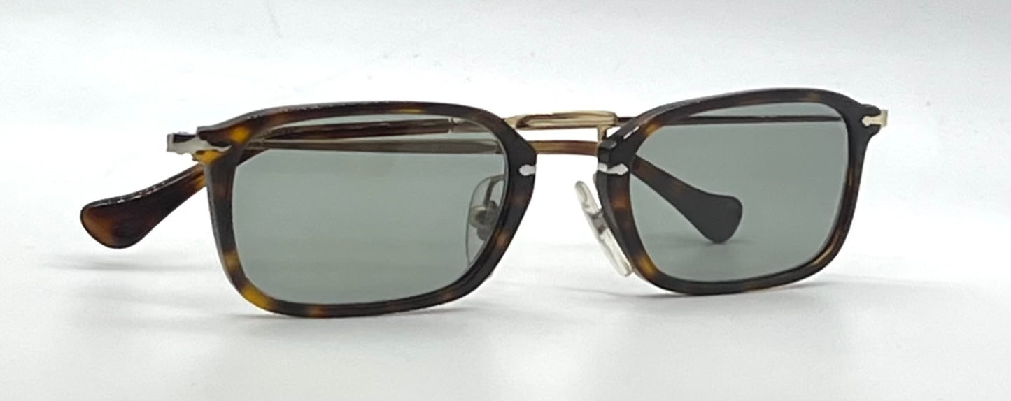 Persol PO3044-V Vintage Sunglasses-New Green Custom Tinted Lenses-Unworn