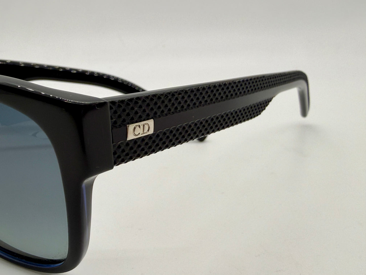 Dior Homme Black Tie 188S 98KHD VINTAGE Sunglasses Black Italy Full Kit