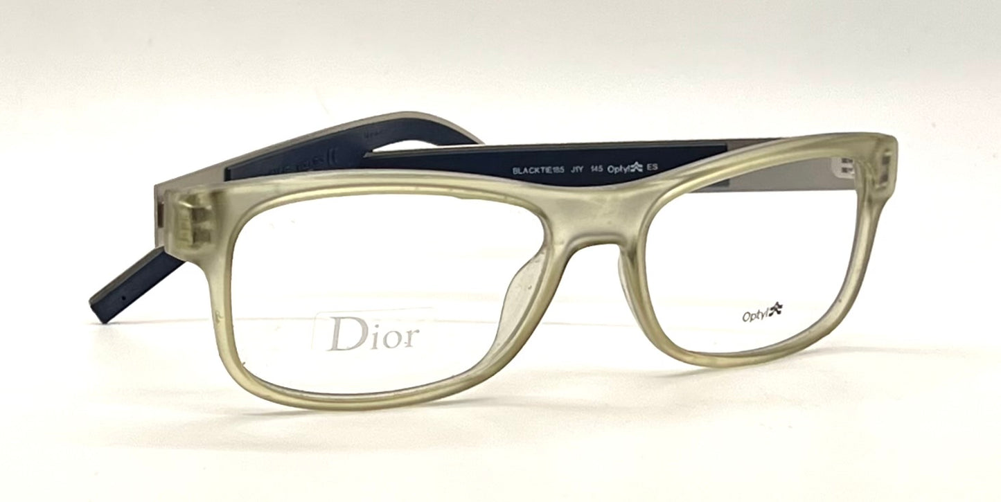 Dior Homme BLACKTIE185 Vintage Optyl Unworn Frame Italy 54mm