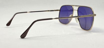 Rodenstock R 2728 D Aviator Sunglasses-New Solid Purple Custom Lenses-Unworn
