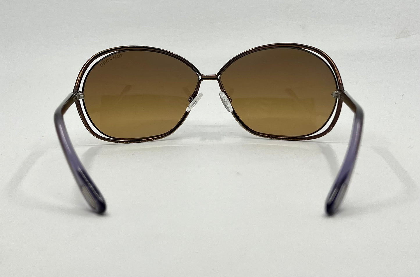 Tom Ford TF686 58 Brown Gradient Sunglasses-Unworn-Full Kit-Made in Italy