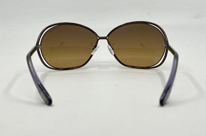 Tom Ford TF686 58 Brown Gradient Sunglasses-Unworn-Full Kit-Made in Italy