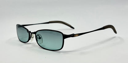 Oakley Straightline 2.0 Vintage Sunglasses-Model 11-729-New Solid Green Tinted Custom Sunglasses-Unworn