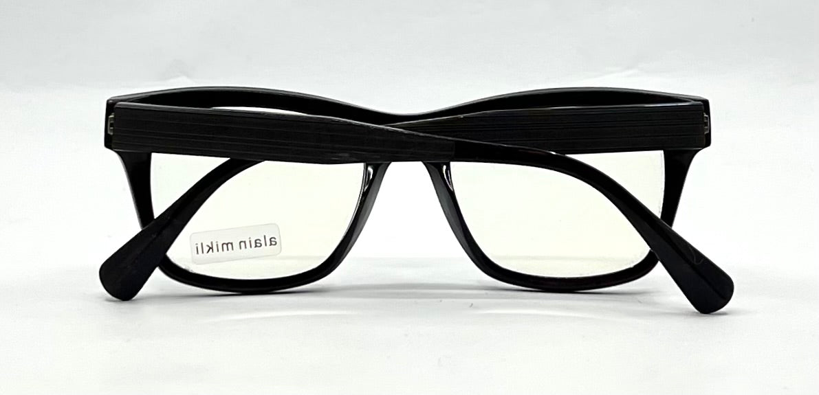 Alain Mikli A01347 2895-VINTAGE Black Optical Frame-UNWORN Eyeglasses-France