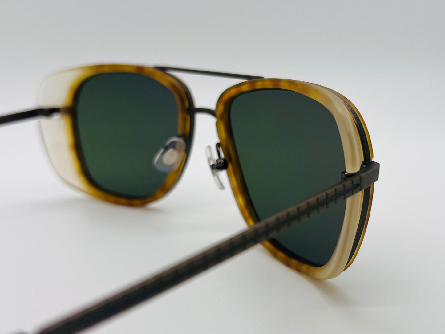 MATSUDA Sunglasses-M3023 DENT-AG 52mm-Demi-Natural/Antique Gold-Brand New In Box