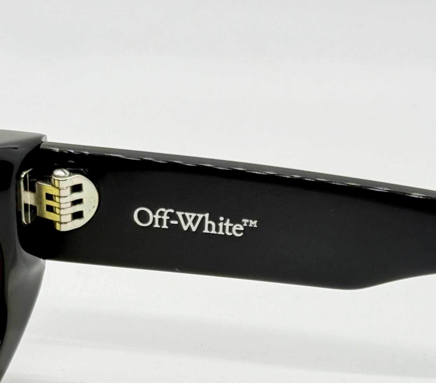Off-White™ OERI090 1018 Sunglasses Black/Yellow Rare-New/Unworn-Full Kit Italy-51mm