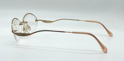 CAZAL 702 Col. 740 NOS/Unworn-Semi Rimless VINTAGE Eyeglasses-Germany