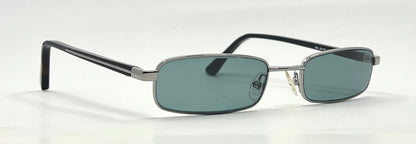 Giorgio Armani GA272-Y2K Vintage Sunglasses-New Solid Teal Custom Lenses