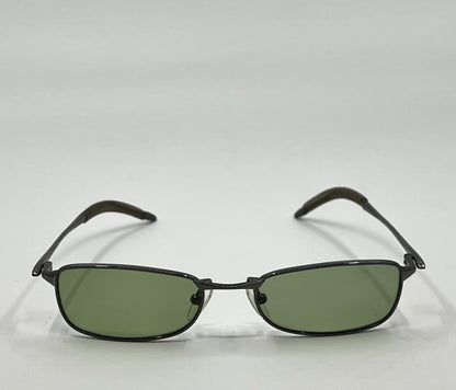 Oakley Straightline 2.0 Vintage Sunglasses-Model 11-729-New Solid Green Tinted Custom Sunglasses-UNWORN
