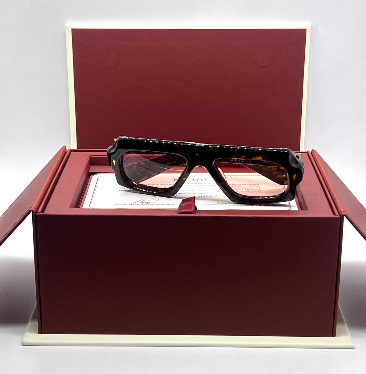 Jacques Marie Mage Bunker77 DECATO AGAR Sunglasses-Ltd 100-Unworn Full Kit Japan