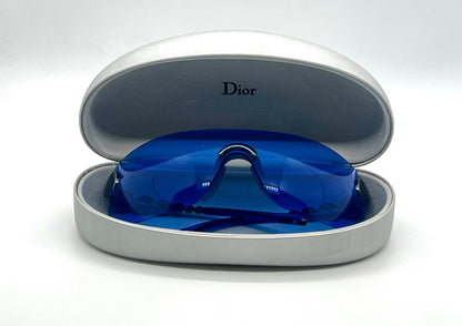 Christian Dior Millenium 55N Vintage Shield Sunglasses-Unworn/Full Kit