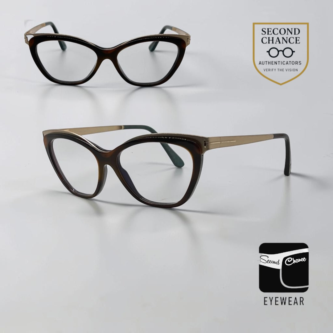 Tom Ford TF5374 052 Dark Havana-Unworn Vintage Optical Frame-Made in Italy