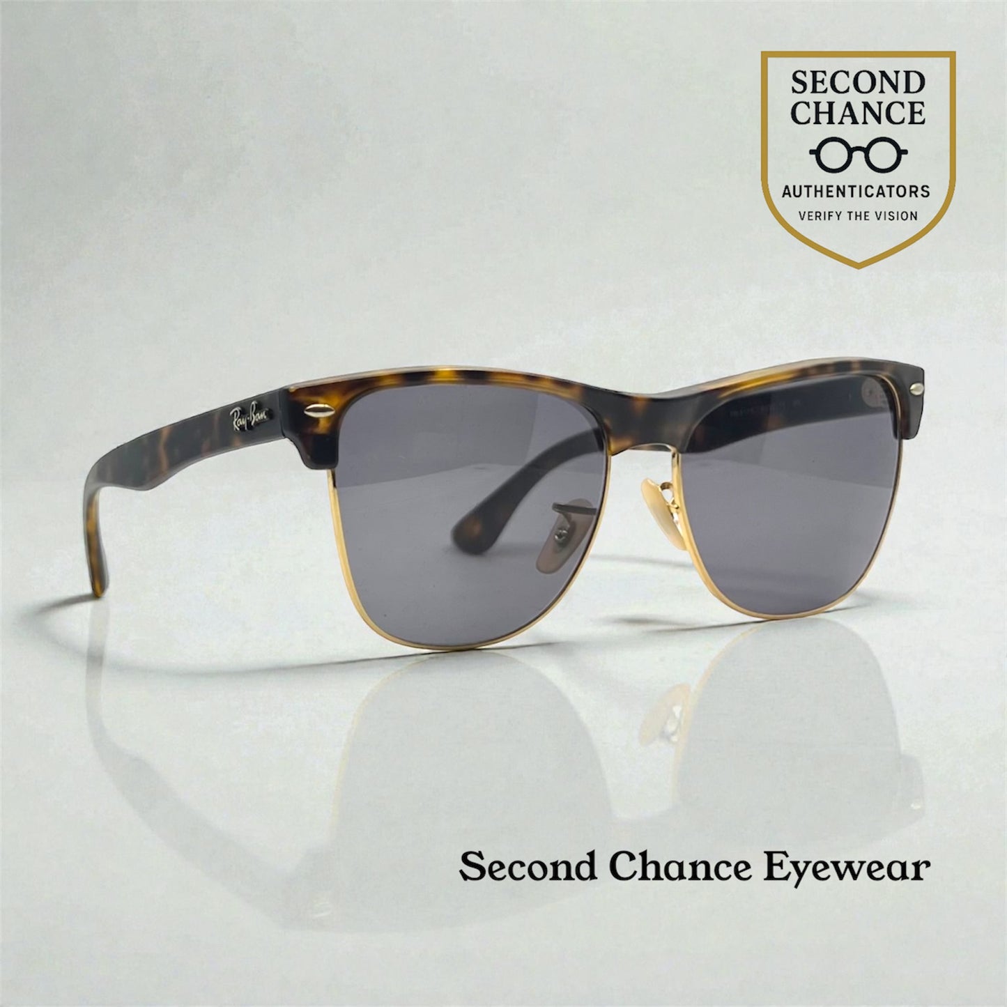 Ray-Ban RB4175 6092/17 Havana Sunglasses Unworn Full Kit Made in Italy