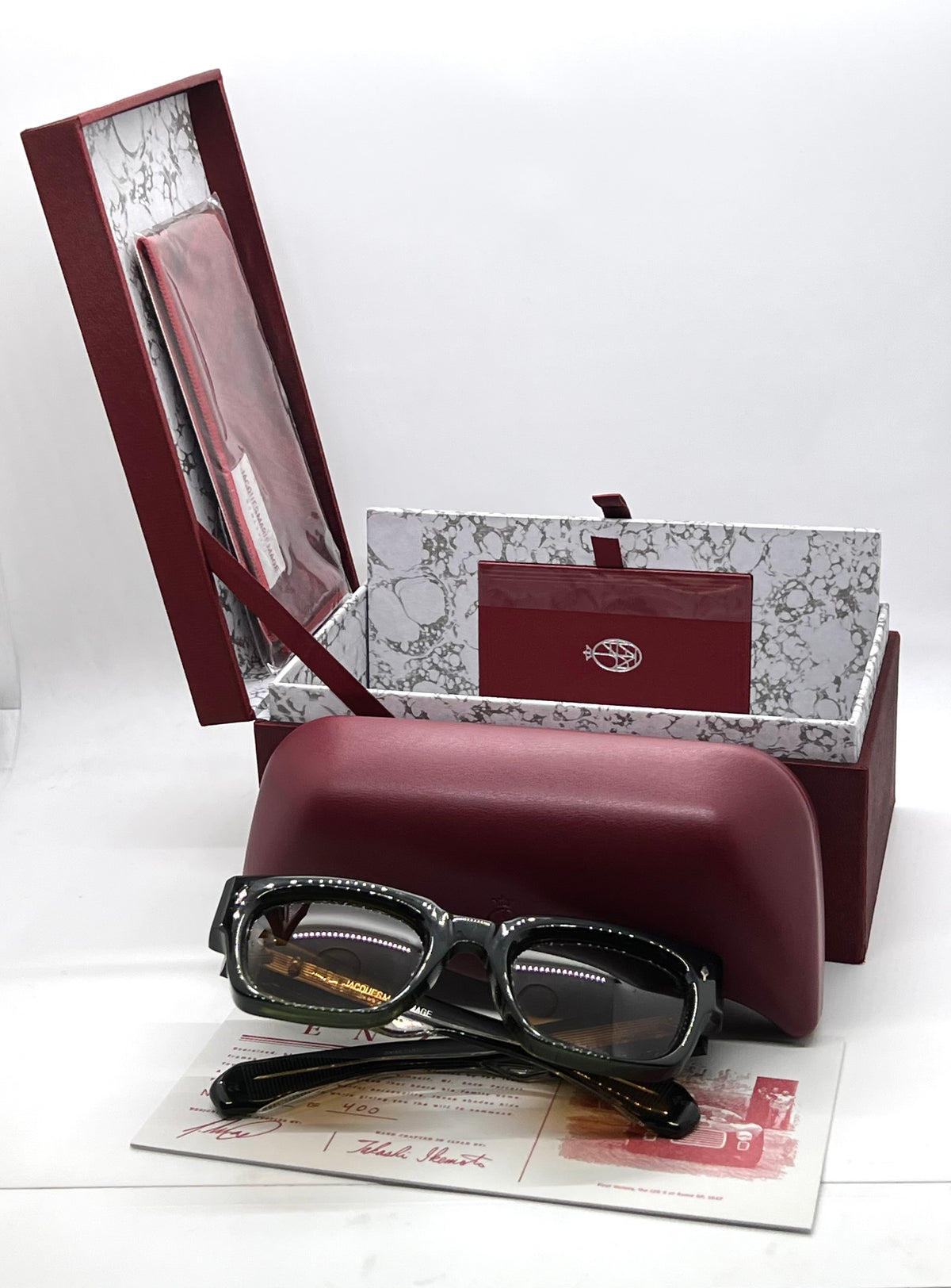 Jacques Marie Mage ENZO in BORNEO-Sunglasses Unworn-Full Kit-Ltd 400