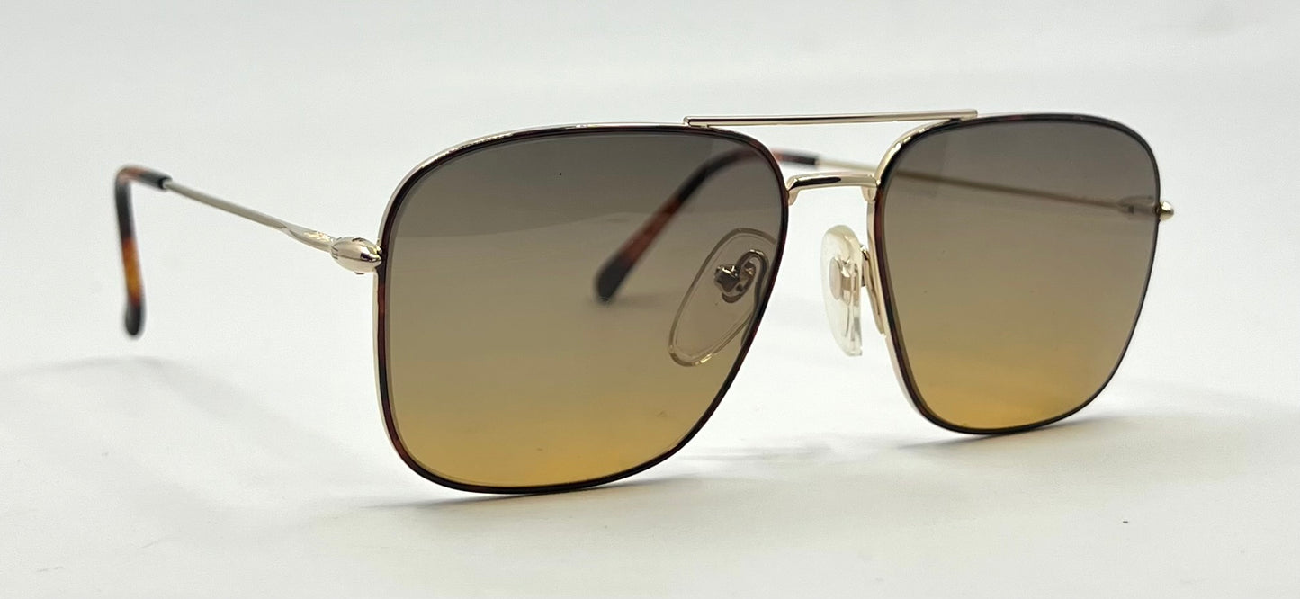 Nikon VINTAGE Aviator Sunglasses-New Gradient Second Chance Customs Lenses-Japan