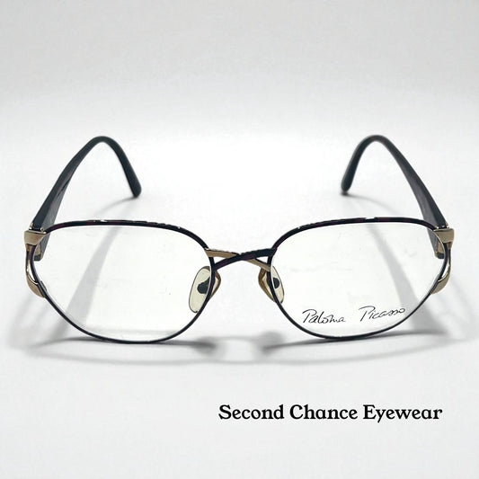 Paloma Picasso 3717 44 Vintage Eyeglasses Frame-Optyl/Austria-New/Unworn