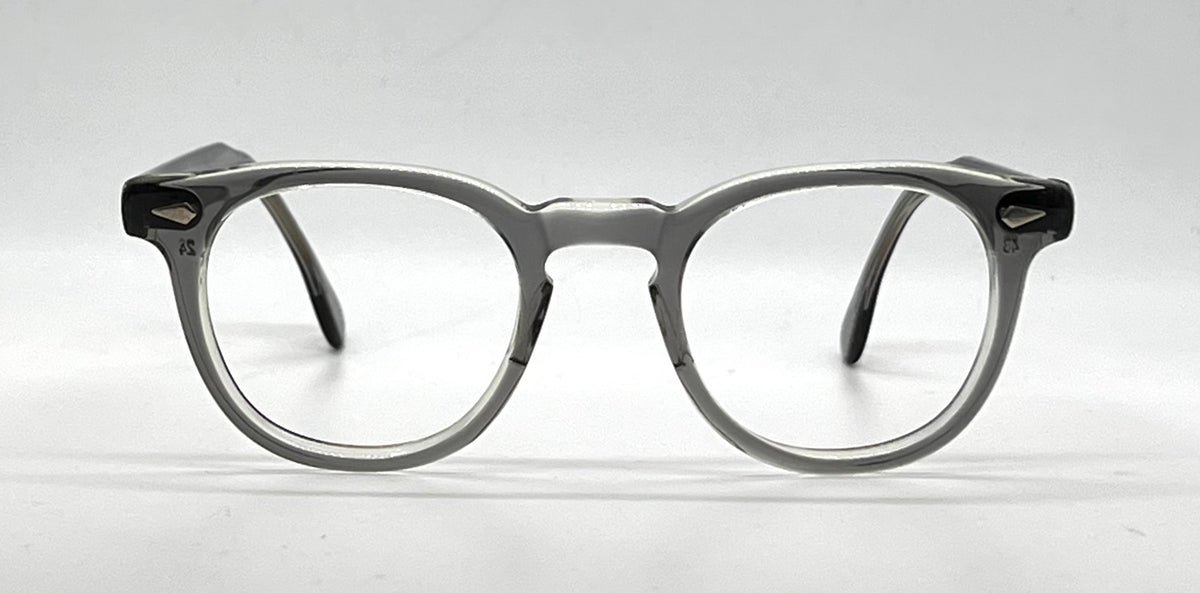 Tart Optical Arnel VINTAGE 48-24 Crystal Gray Eyeglass Frame Original Made in USA