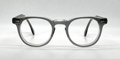 Tart Optical Arnel VINTAGE 48-24 Crystal Gray Eyeglass Frame Original Made in USA