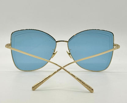 Chanel 4253 C.395/80-Y2K Vintage Gold Metal Sunglasses-UNWORN-w/Case
