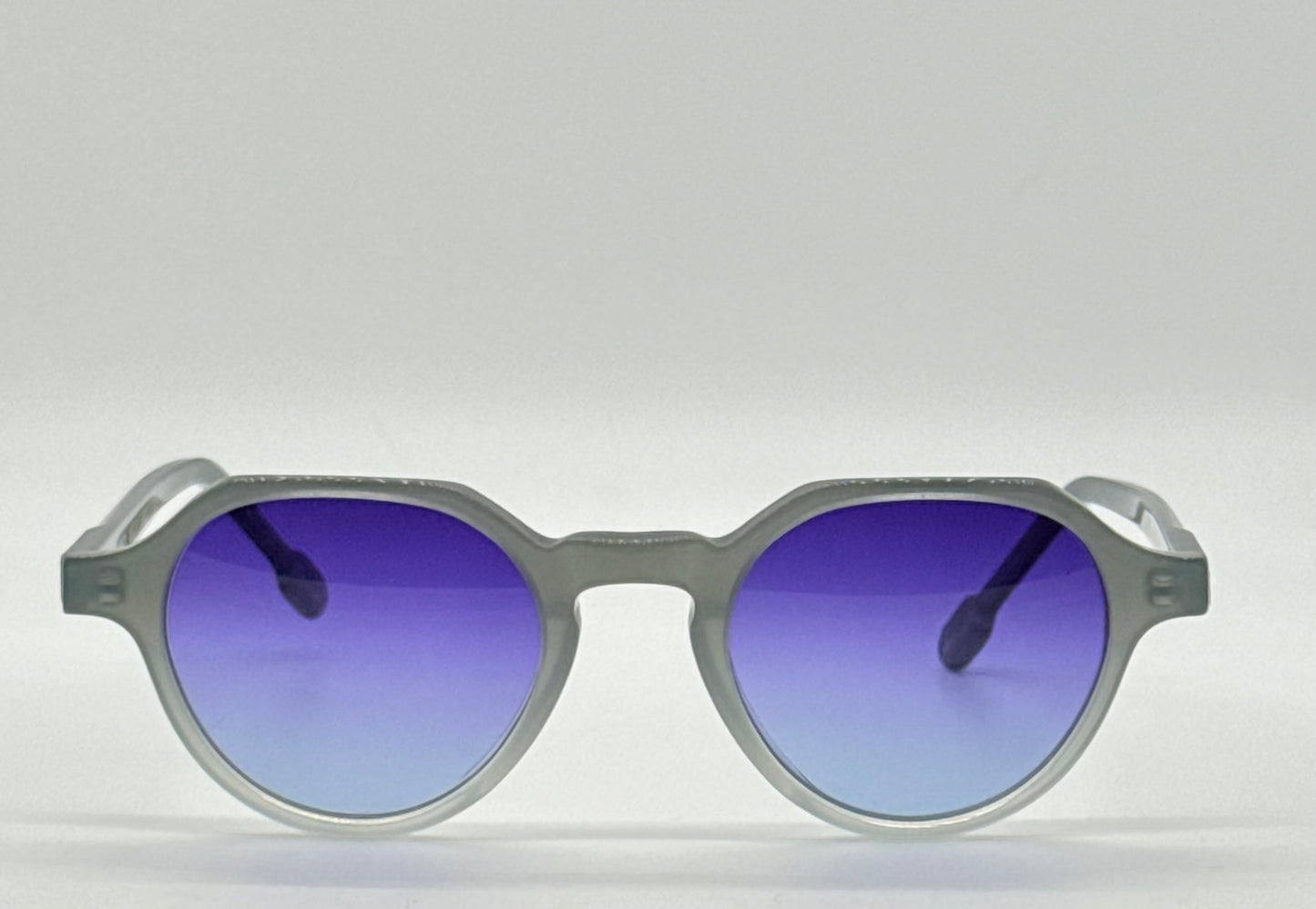 ODETTE LUNETTES STUART 4029 w/New Gradient Violet Customs Lenses-France-New / Unworn