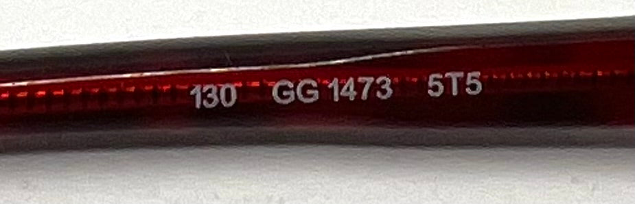 Gucci GG1473/S Vintage Sunglasses-Unworn w/New Solid Blue Custom Lenses