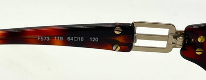 Fendi Fendissime F573 Wraparound Sunglasses-Vintage Deadstock-Unworn-Italy