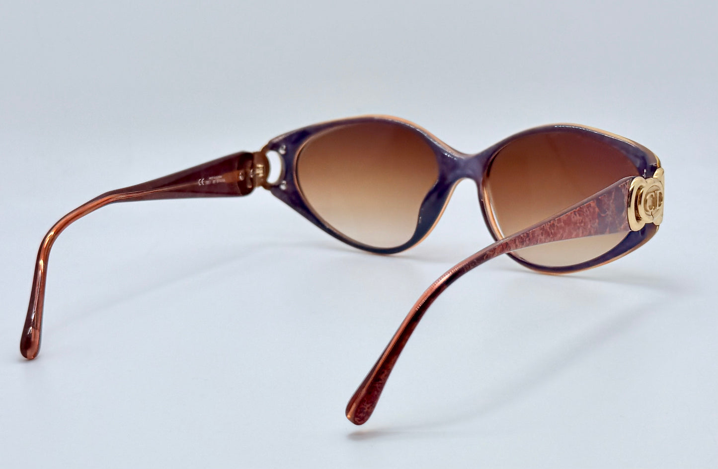 Vintage Christian Dior 2851 80 Sunglasses w/New, Custom Toffee Gradient Berko’s Designs Lenses