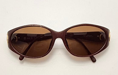 Vintage Christian Dior 2851 30 Sunglasses-Custom Solid Brown Berko’s Designs Lenses