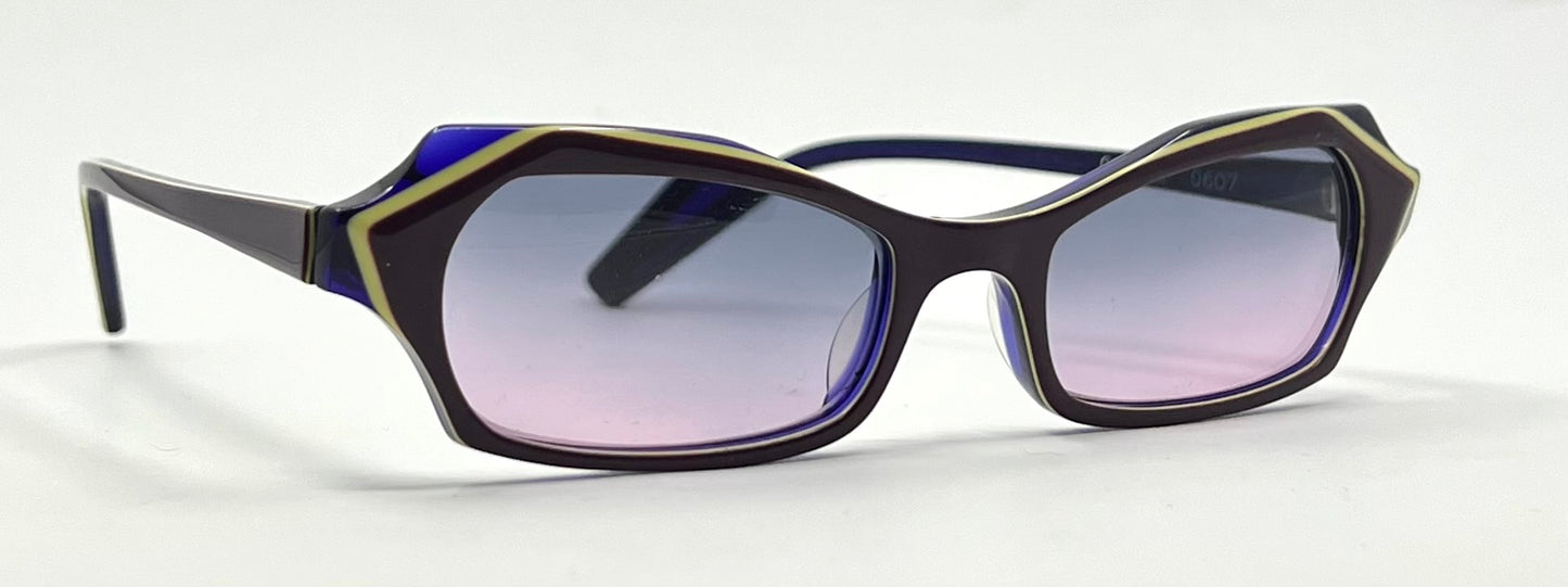 Anne et Valentin CORALIE 0607 Vintage Sunglasses w/New Gradient Tinted Custom Lenses-France