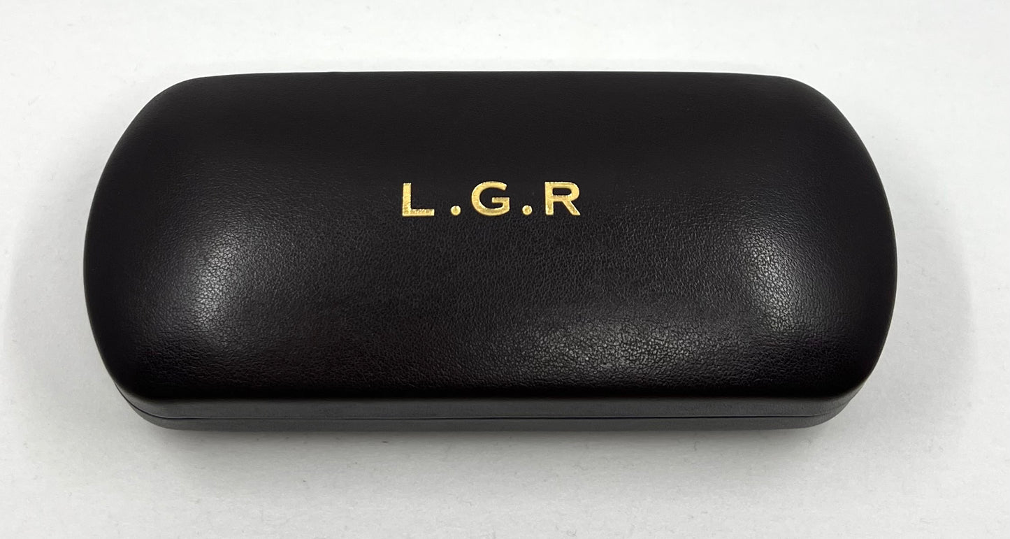 L.G.R Lawrence Flap 54-20-145 Pink Leather Side Shields Handmade in Italy Unworn