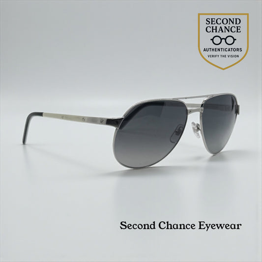 Cartier Santos-Dumont Edition Aviator Sunglasses Zeiss Polarized Deadstock