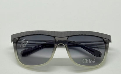 Chloé CL2186 C01-VINTAGE Shield Sunglasses-RARE/UNWORN-France-58mm-Grey Gradient