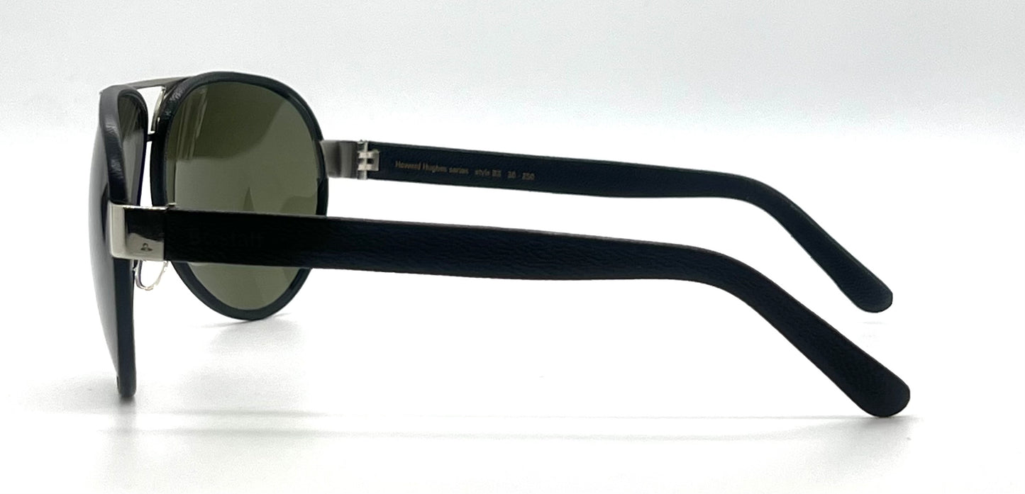 Belstaff Howard Hughes Series BS 30-Vintage Aviator Sunglasses-Unworn Deadstock/Full Kit