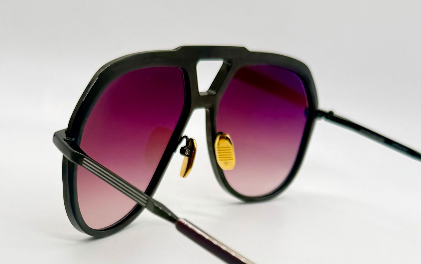 Jacques Marie Mage LOCKHEED BLACK-Titanium Sunglasses-Ltd 400-Full Kit