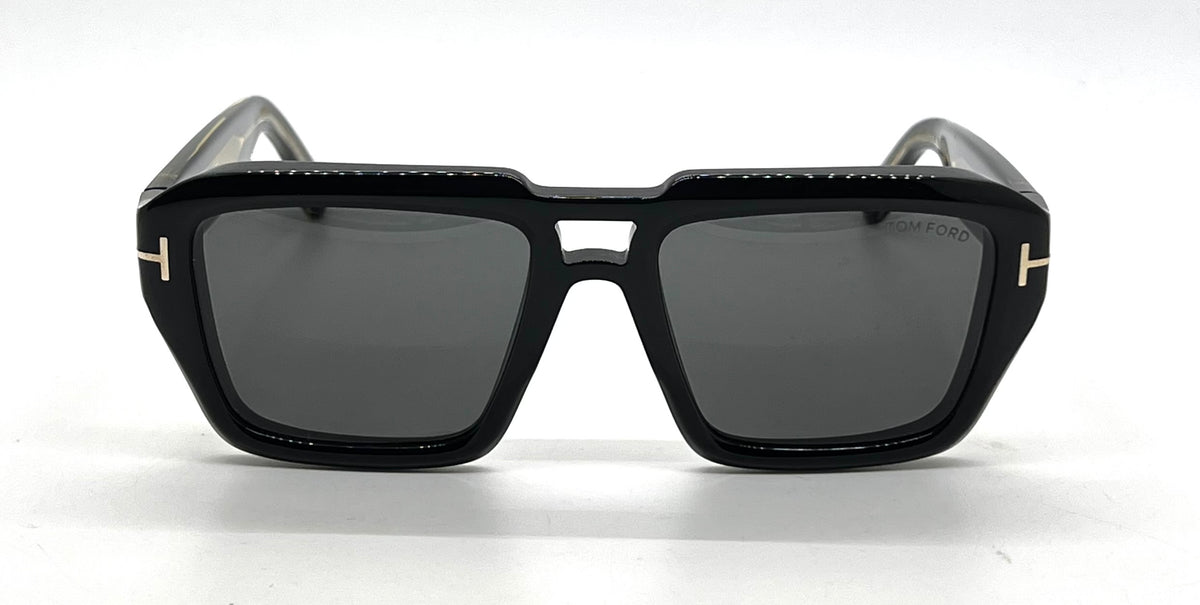 Tom Ford TF1202 01A ICON Sunglasses-Zeiss Lenses – Full Kit-56mm-New/Unworn